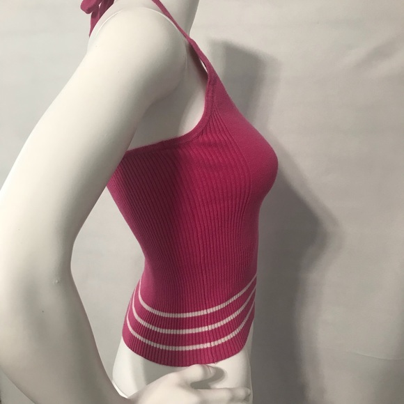 ‼️US POLO ASSN Pink S Halter Crop Top‼️E36 - Picture 2 of 8